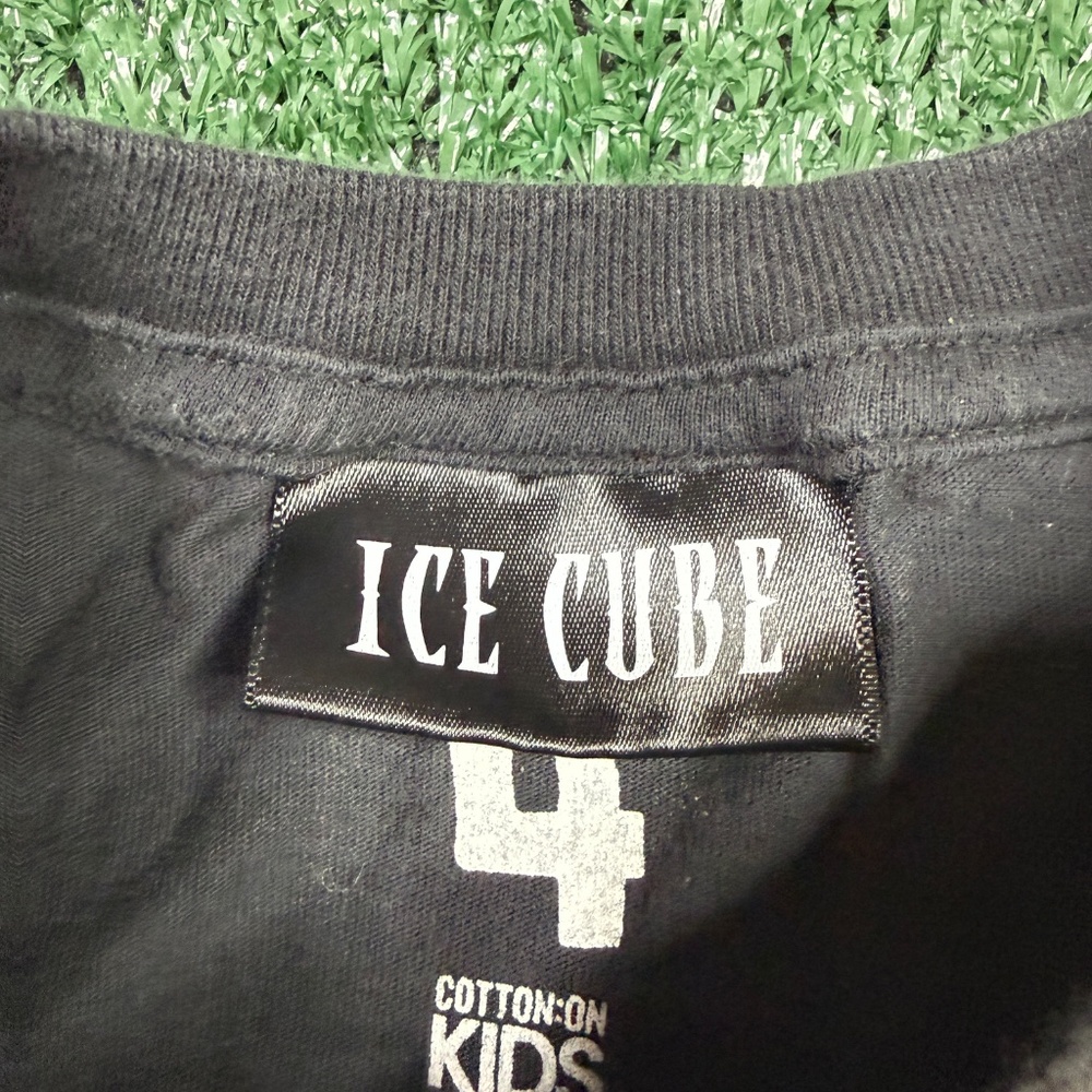 ICE Cube x Cotton On Graphic T Shirt Toddler Size 4T Black Short Sleeve YOUTH - Picture 3 of 4